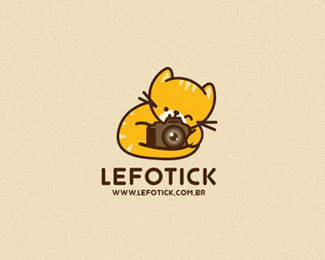 Lefotick儿童摄影logo