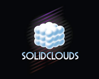 Solid Clouds固体云logo