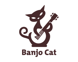 Banjo Cat猫logo