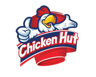 鸡小屋快餐店logo设计