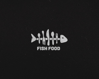 国外鱼类食品logo