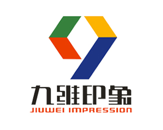 九维印象logo