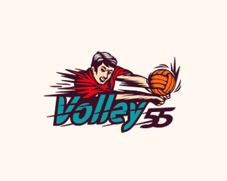 vollet 55排球俱乐部logo