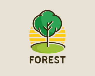 保护森林标志