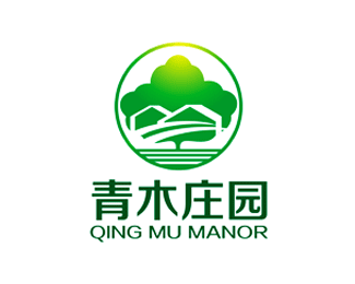 青木庄园食品logo