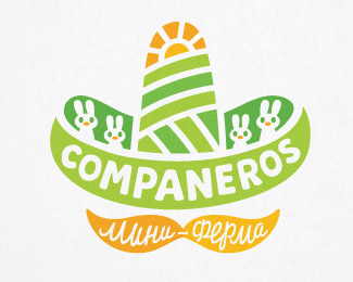 Companeros兔子养殖场logo