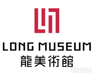 龙美术馆logo