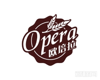 欧培拉opera蛋糕标志