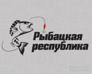 渔具店标志设计