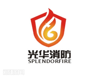 光华消防splendorfire标志