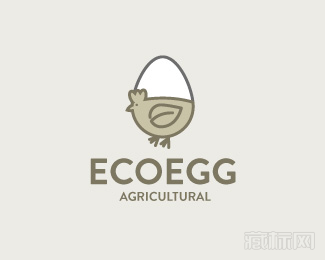 EcoEgg鸡蛋公司标志