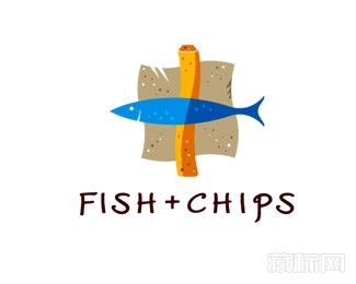 炸鱼与薯条logo