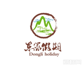 东篱假期旅行社logo设计