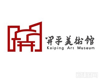 开平市美术馆字体设计
