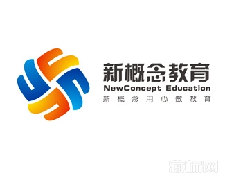 New concept新概念教育机构logo图片