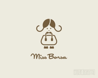 Miss Borsa证劵交易标志设计