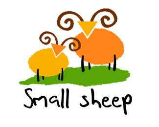 小绵羊床上用品logo设计