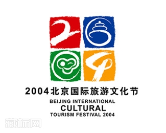 2004年北京国际旅游文化节logo设计