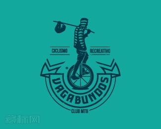 Vagabundos自行车协会商标设计