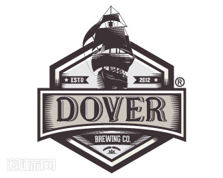Dover Brewing机械制造公司logo设计