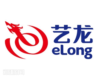 elong艺龙网标志设计