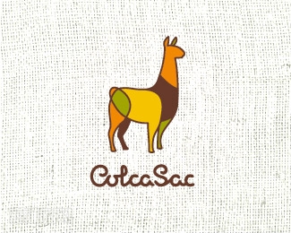 Colca Sac羊驼标志设计