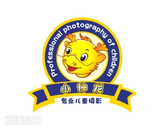 小神龙专业儿童摄影标志设计