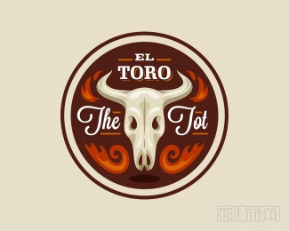 Toro羊主题餐厅logo设计