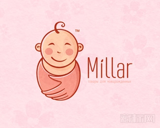 Millar育婴会所标志设计