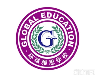 环球雅思Global Education标志设计含义