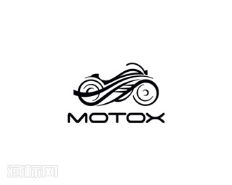 MOTOX摩托车比赛标识设计