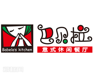 巴贝拉餐厅logo设计