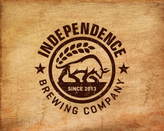 Independence白酒公司logo设计