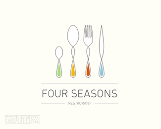 FOUR SEASONS餐具logo设计