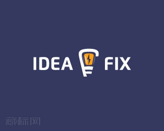 idea fix电脑维修标志设计