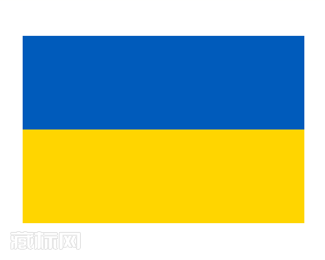 乌克兰国旗标志