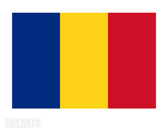 罗马尼亚国旗图形设计