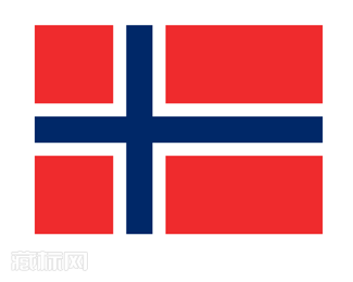 挪威国旗标识设计