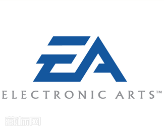 美国EA艺电logo设计