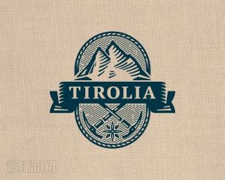 Tirolia运动器材店logo
