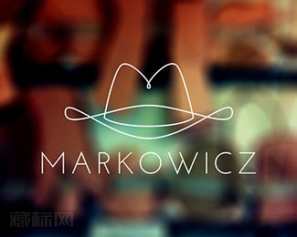 Markowicz帽子logo设计