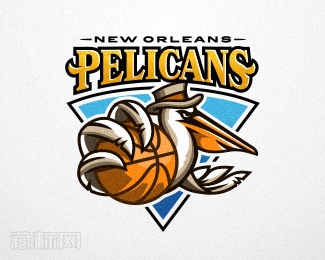 Pelicans New Orleans篮球队logo设计