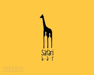 Safari酒吧logo设计