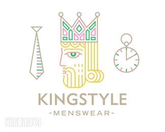 Kingstyle服装logo设计