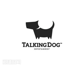 TalkingDog宠物店标志图片
