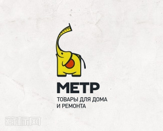 meter超市logo设计图片
