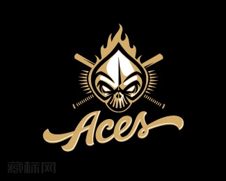 Aces棒球队logo