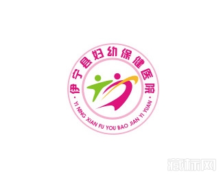 伊宁县妇幼保健医院徽标设计