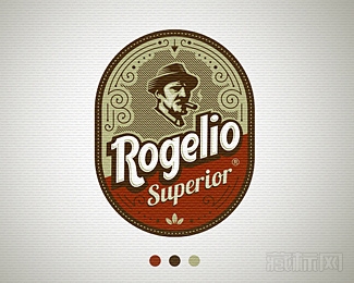 rogelio雪茄烟商店标志图片