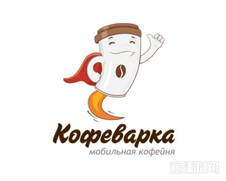 Kofevarka咖啡馆标志图片